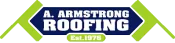 A. Armstrong Roofing official company logo. roofers in washington tyne and wear.