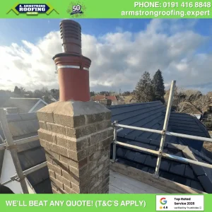 Completed chimney refurbishment