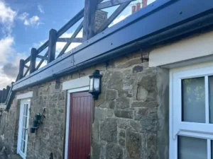 Fascia, soffit and guttering work by a Washington roofing company